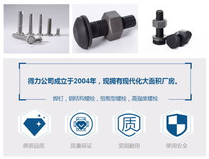 钢结构焊钉选得力标准件 品质焊钉，打造坚实钢构基石